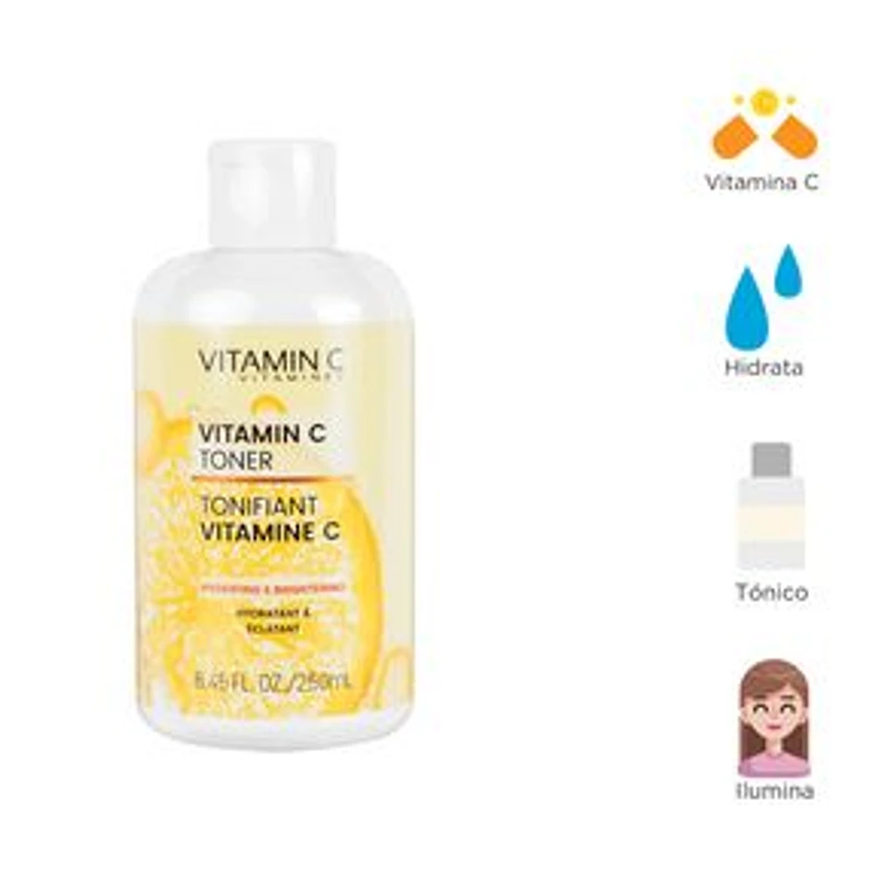 Tónico Facial Hidratante 250 ml Vitamina C