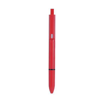 Pluma Retráctil Tinta Roja 1.0 mm