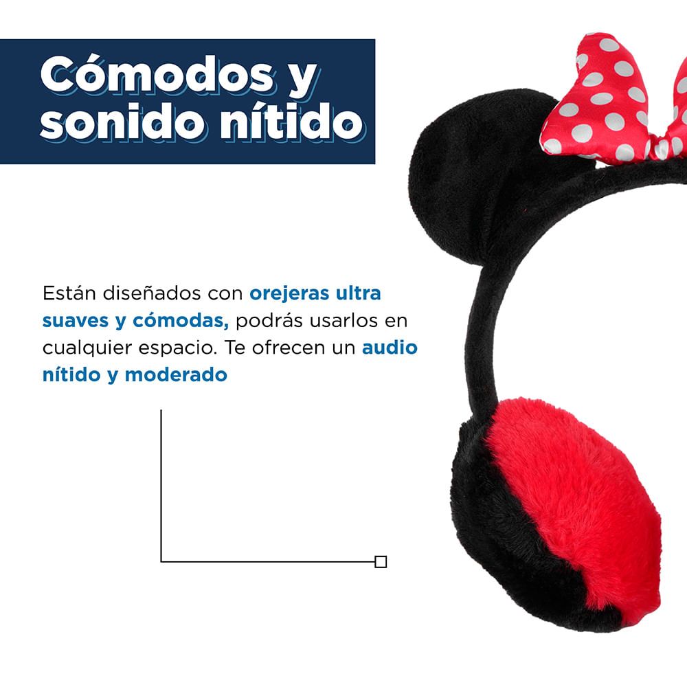 OREJERAS NIÑA MINNIE DISNEY