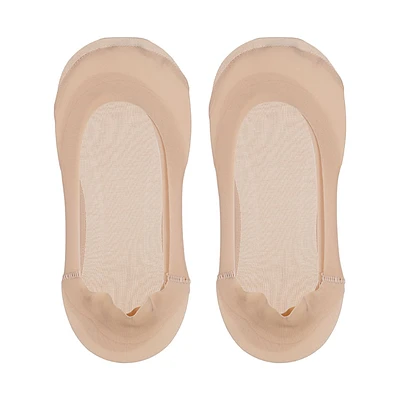 Protector De Pie Antideslizante Para Mujer 61% Nailon, 39% Elastano. Beige 23-25