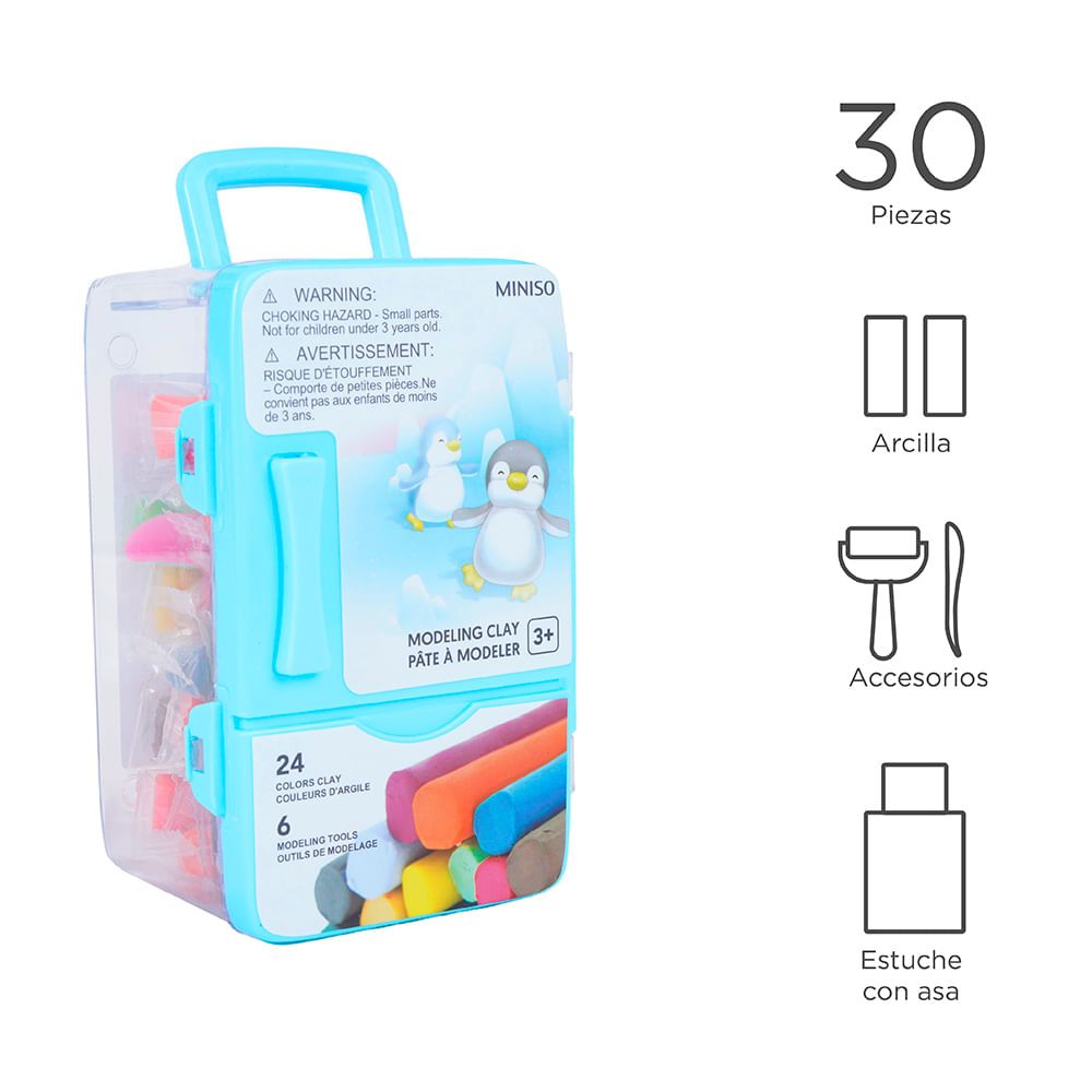 Caja De Plastilina - Juguetes - Miniso en Línea