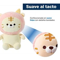 Peluche Miniso Tigre Felpa Rosa 23.5x16 cm