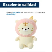 Peluche Miniso Tigre Felpa Rosa 23.5x16 cm