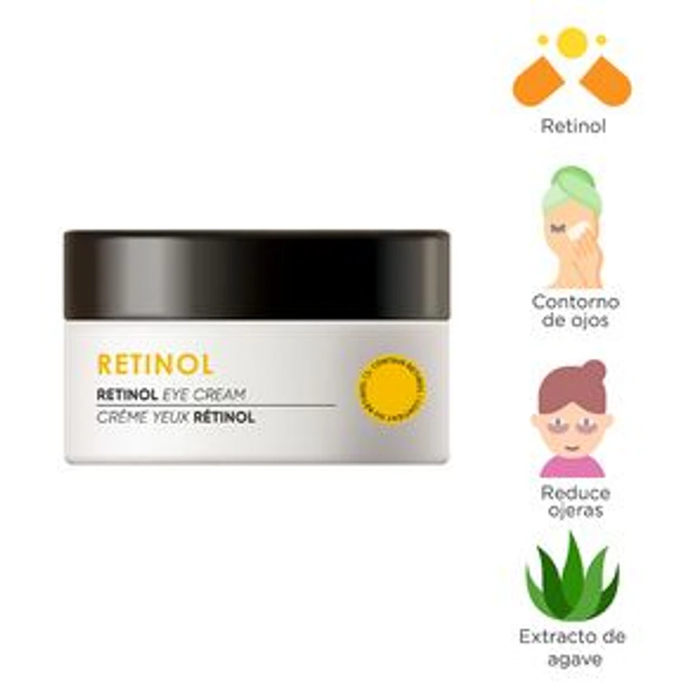 Crema Para Contorno De Ojos 30 gr Retinol