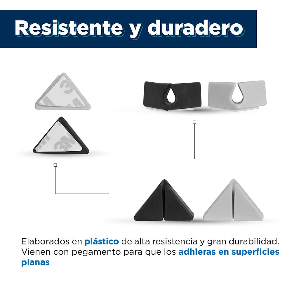 Organizador De Cables Para Techo Multicolor