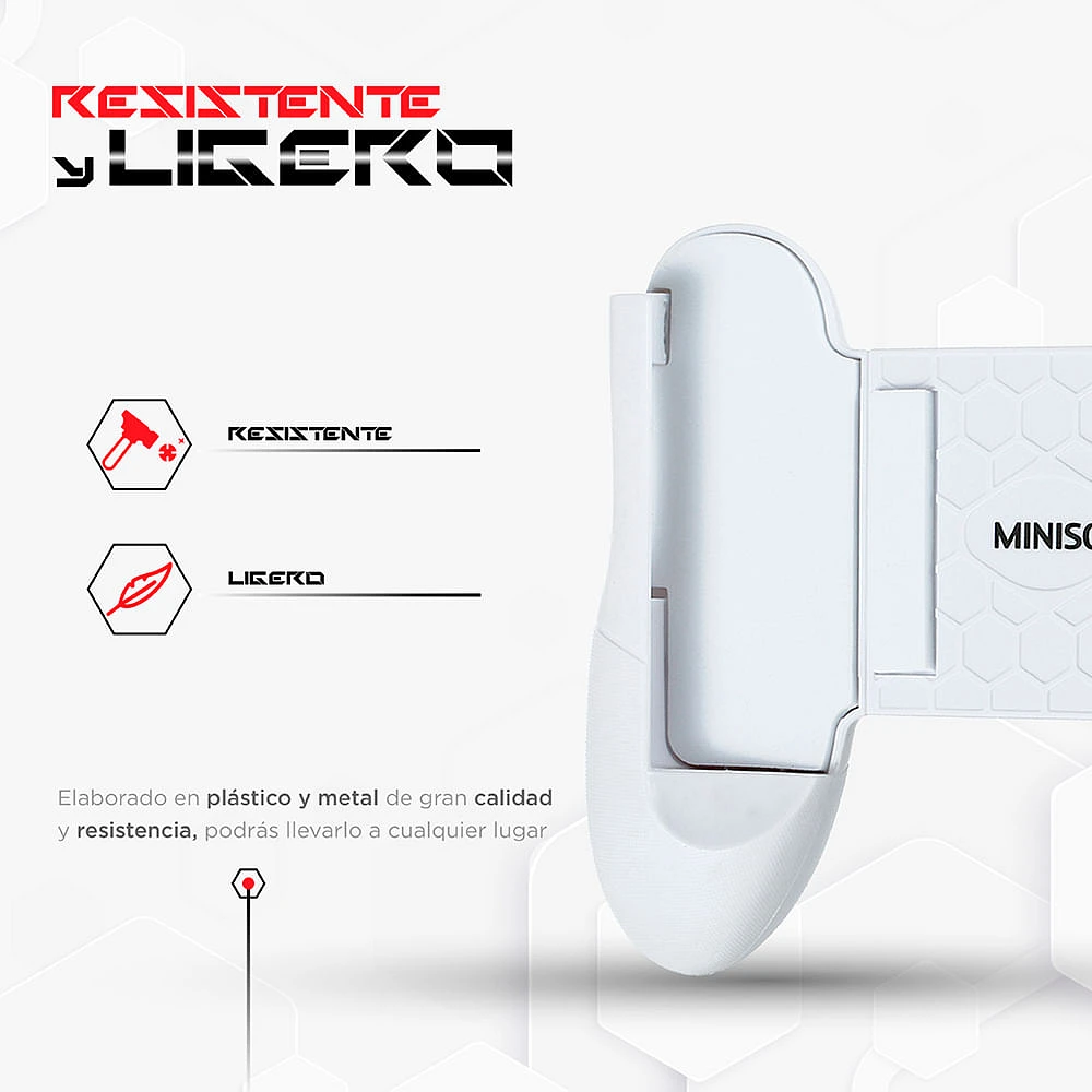 Soporte De Celular Para Videojuegos Blanco