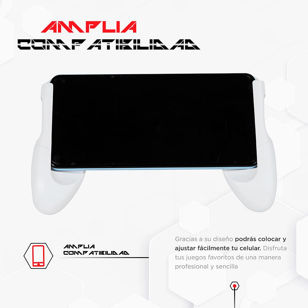 Soporte De Celular Para Videojuegos Blanco