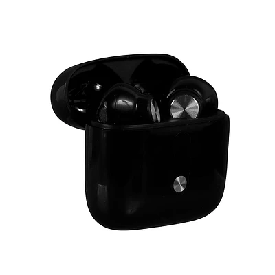 Audífonos Inalámbricos Con Estuche De Carga TWS Negros 3.5 cm