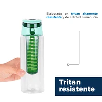 Botella Con Tapa Tritan Verde 700 ml