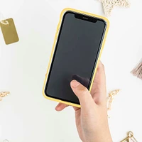 Funda Para Iphone Xs Max Con Cubierta Deslizante Amarilla