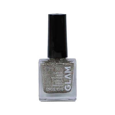 Esmalte Para Uñas Silver Glitter Plateado 8.5 ml