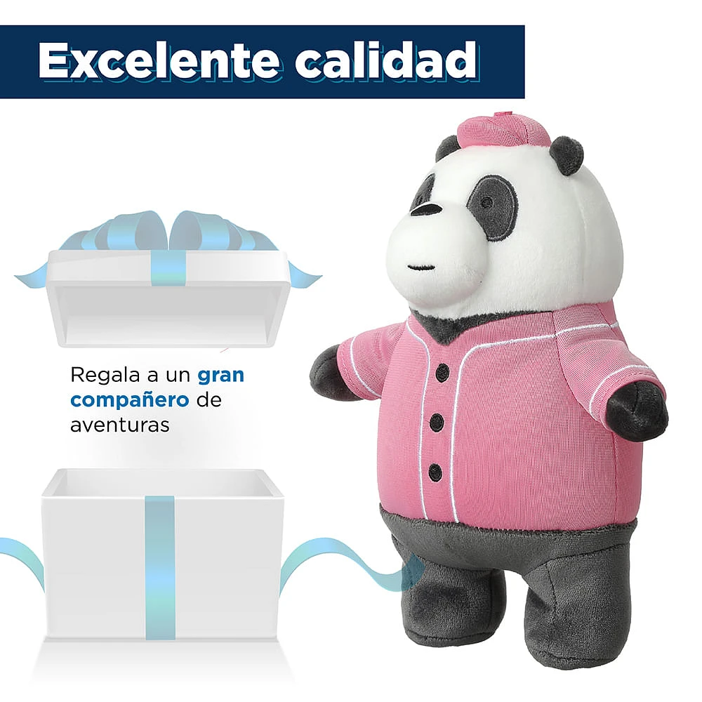 Peluche We Bare Bears Panda 21 cm