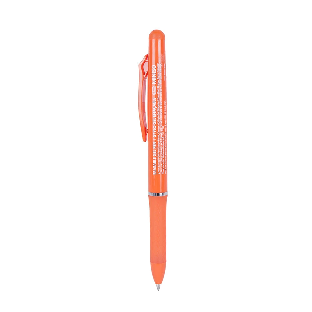 Pluma De Gel Tinta Naranja 0.7 mm