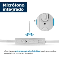 Audífonos De Cable Tipo C Blancos 120 cm