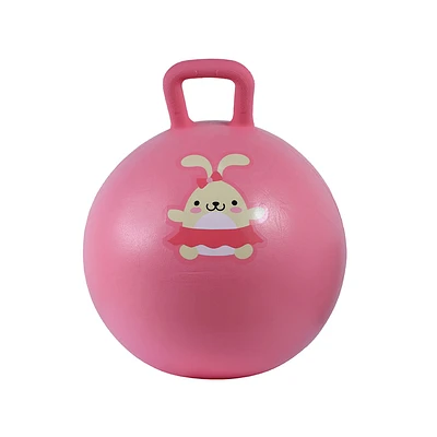 Pelota Hopper Infantil PVC Rosa 45 cm 110 kg