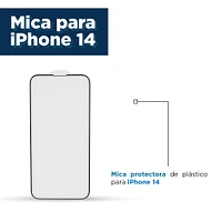 Mica Protectora Para IPhone 14 HD Vidrio Templado