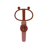 Tijeras Para Cejas We Bare Bears Pardo Acero Inoxidable Cafés 9.5 cm