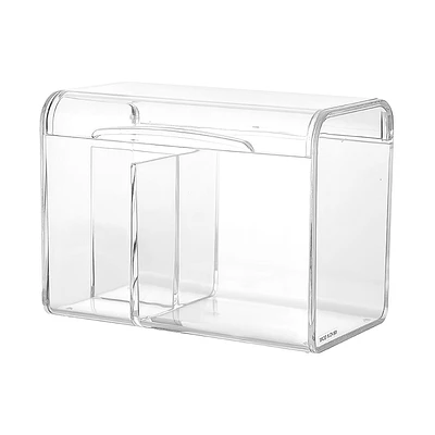 Organizador Multifuncional De Plástico Transparente 15x9x12 cm