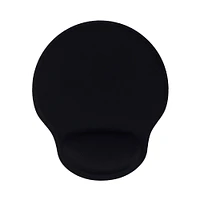 Mouse Pad Con Almohadilla 100% Poliéster Negro 21.3x24.9 cm