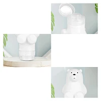 Botella De Viaje We Bare Bears Polar Silicona Blanca 10.5 cm