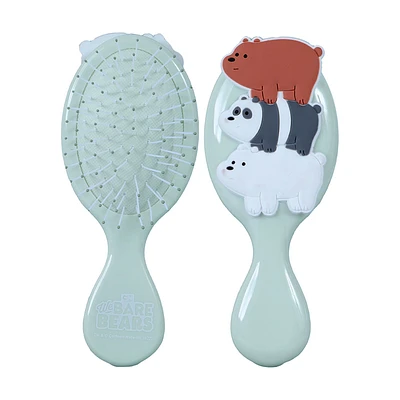 Cepillo Para Cabello We Bare Bears Sintético 14.5 cm