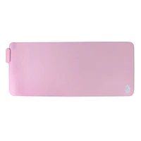 Mouse Pad Pink Gaming Poliéster Rosa 70x30 cm Iluminación RGB