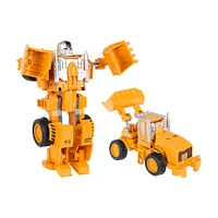 Juguete Transformable Bulldozer 7x18x8 cm