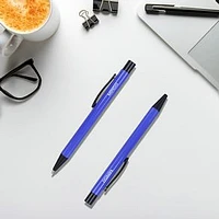 Pluma Retráctil Mecánica Azul Oscuro 1.0MM