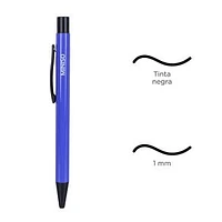 Pluma Retráctil Mecánica Azul Oscuro 1.0MM