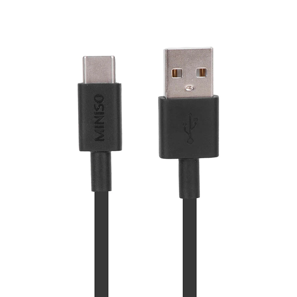 Cable De Datos USB a USBC FPE Flexible Negro 2 M