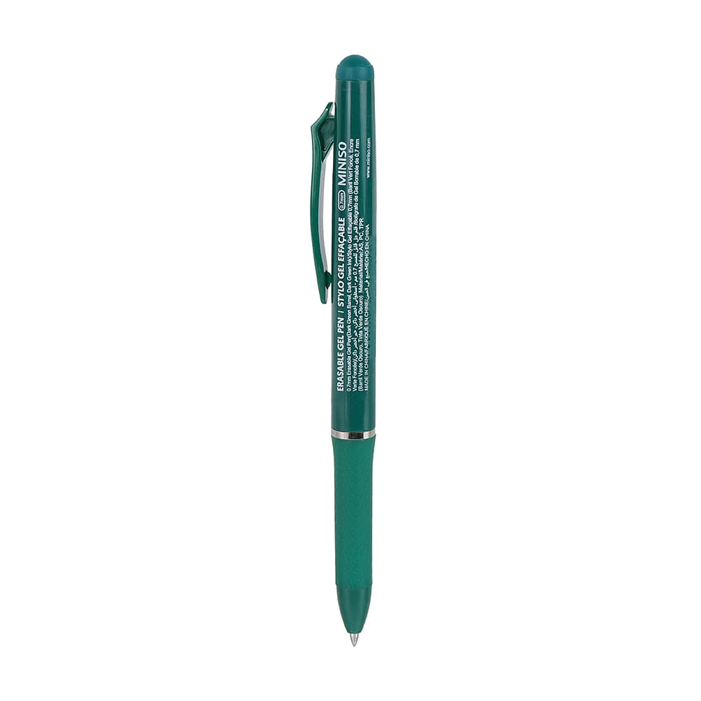 Pluma De Gel Tinta Verde 0.7 mm