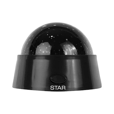 Proyector Cielo Estrellado Luces Led Plástico Negro 10.5x10 cm