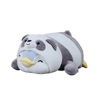 Peluche Sr. Miniso Con Disfraz De Panda Felpa 30 cm