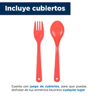 Contenedor De Alimentos       Plástico 1.1 L