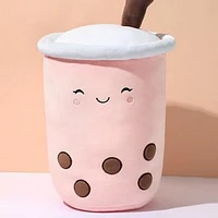 Peluche Miniso Milk Tea Felpa Rosa 24x39 cm