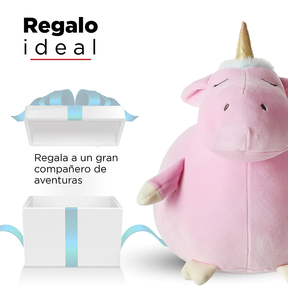 Peluche Miniso Unicornio Felpa Morado 23 cm