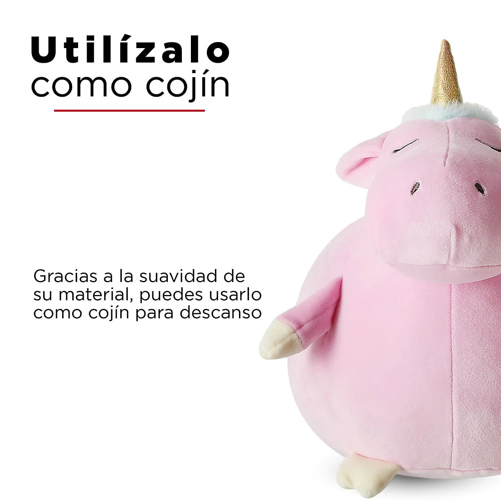 Peluche Miniso Unicornio Felpa Morado 23 cm