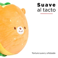 Peluche Miniso Oso Cojín Felpa Café 38x38 cm