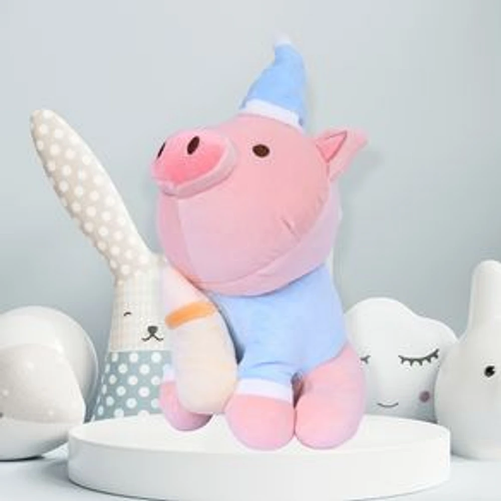 Peluche Miniso Cerdito En Pijama Felpa