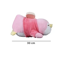 Peluche Sra. Miniso Con Disfraz De Abeja Felpa Rosa 22x30 cm