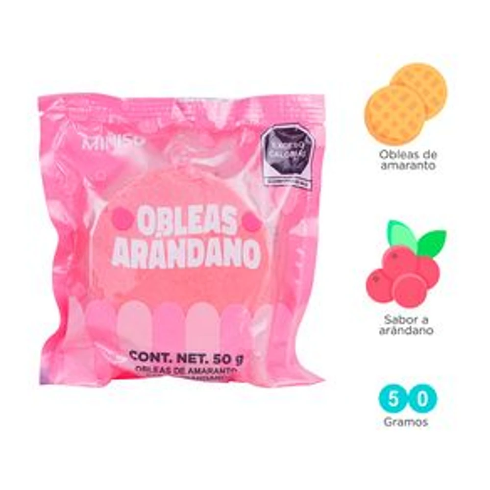 Obleas De Arándano 50 g