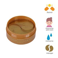 Paquete Mascarillas De Hidrogel Para Ojos Retinol 60 Piezas