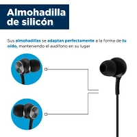 Audífonos De Cable HIFI Tipo C Negros 120 cm