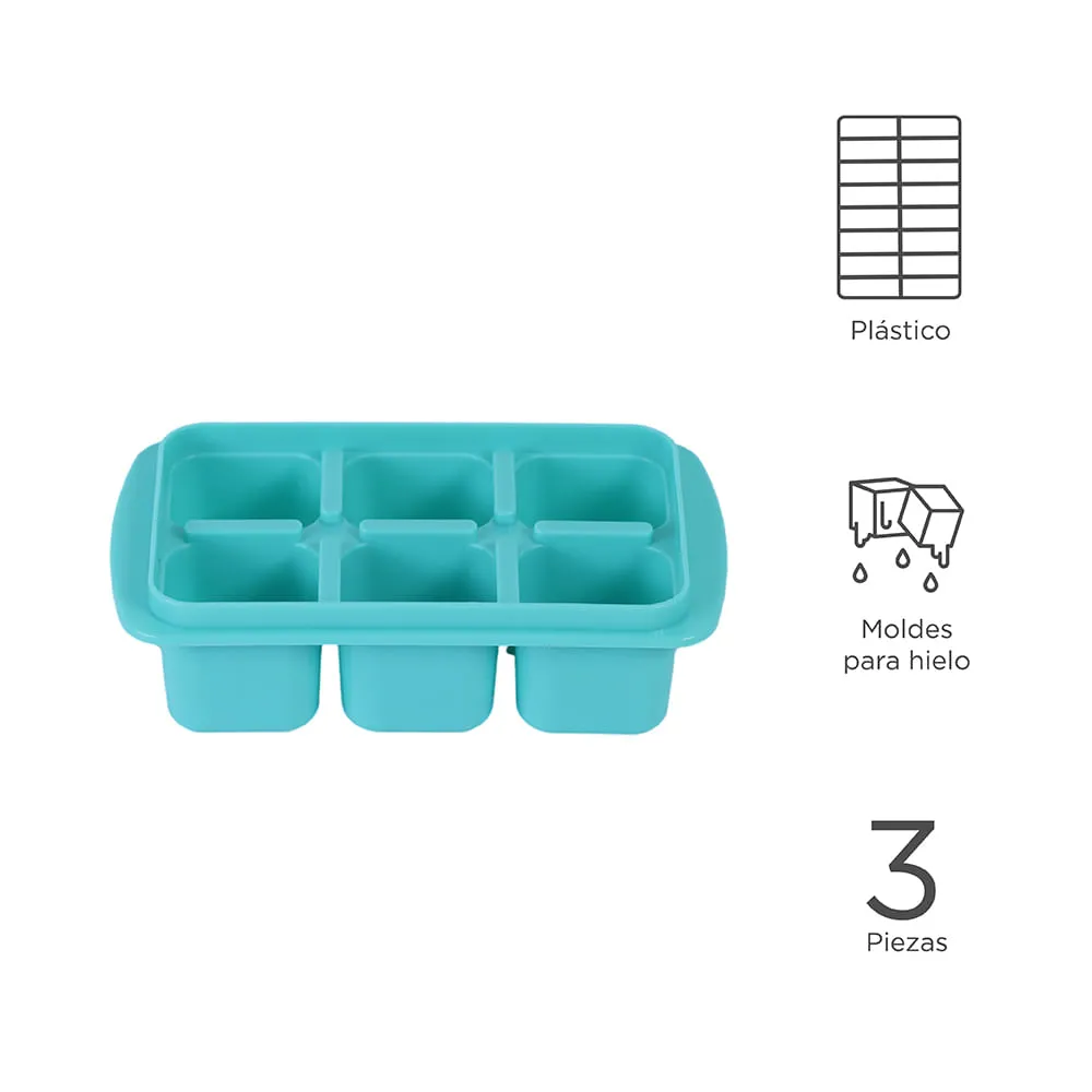 Molde De silicón De 37 Cubos para el hogar/Forma De silicón para Cubos De  hielo