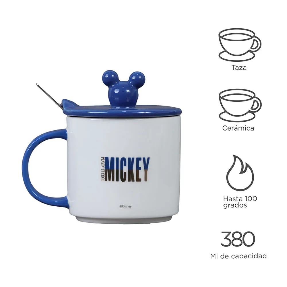 Taza Disney Mickey Mouse Diseño Retro - Cocina - Miniso en Línea