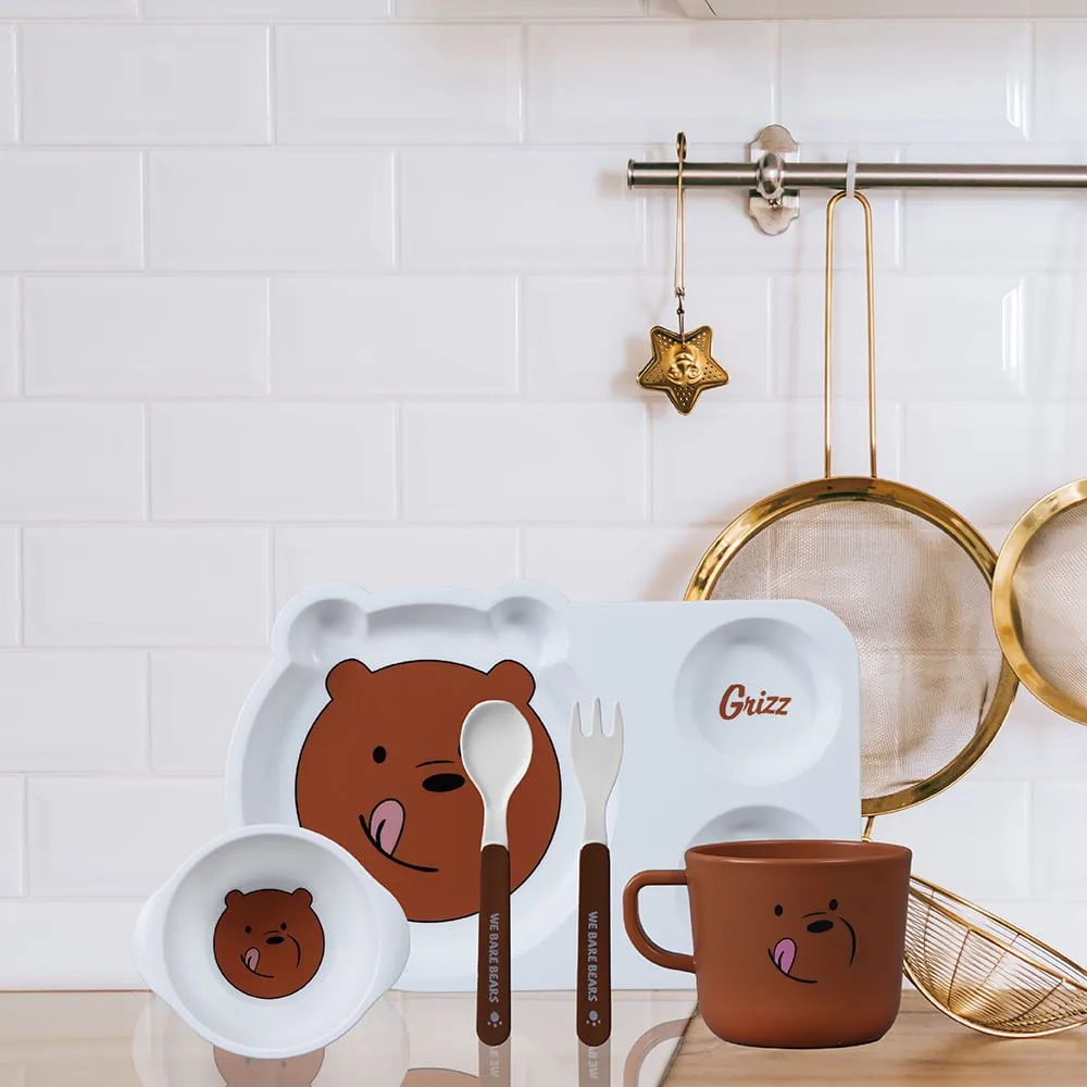 Kit Cubiertos Con Estuche We Bare Bears Panda - Cocina - Miniso en