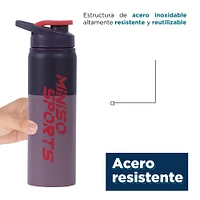 Cilindro Deportivo Acero Inoxidable Morado 750 ml