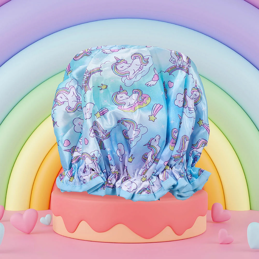 Gorro De Baño Unicorn Dream Poliéster Azul Unitalla