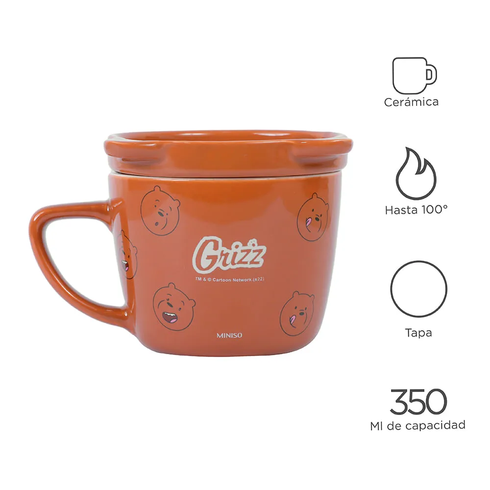 Taza Con Tapa We Bare Bears Polar - Cocina - Miniso en Línea - Miniso