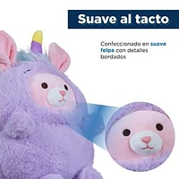 Peluche Miniso Conejita Bun Bun Disfrazada De Unicornio 22x28 cm 0-99 Años